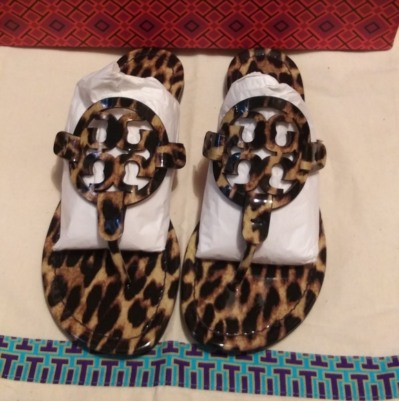 Tory Burch Shoes - Tory Burch Leopard miller sandals